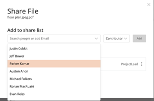 Share File with Shared List 5.13.24